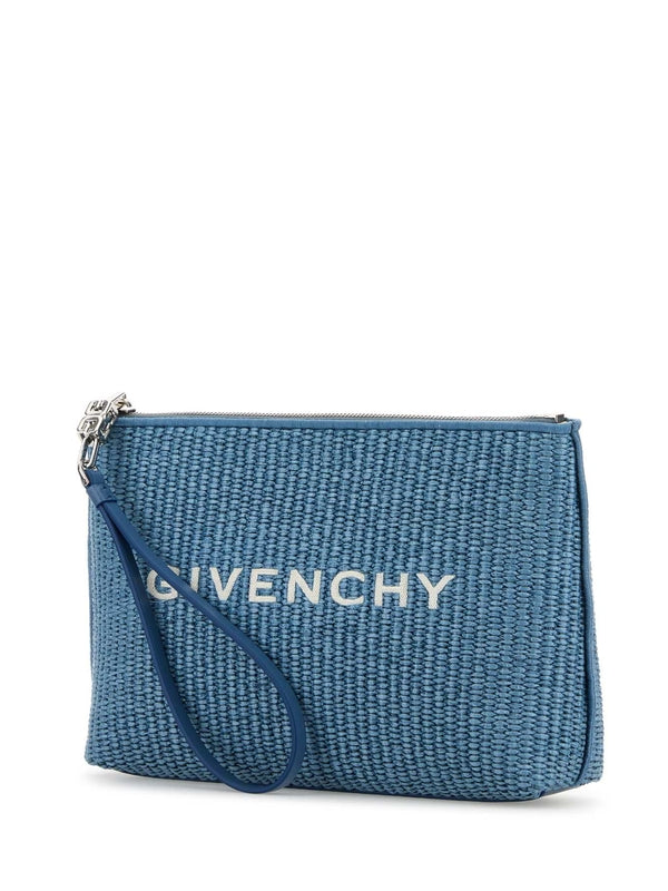 Logo Embroidered Pouch