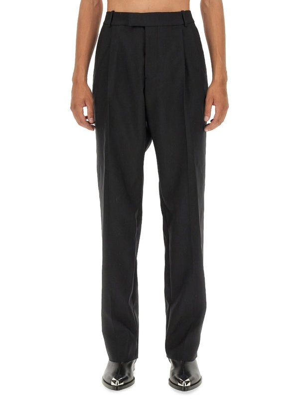 Alexander Mcqueen Black Tailored Pants
