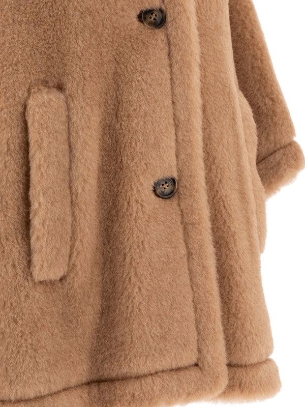 Tenebre Alpaca Blend Shearling Jacket