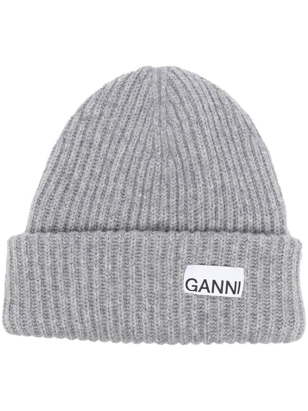 Logo Patch Rib
  Wool Beanie