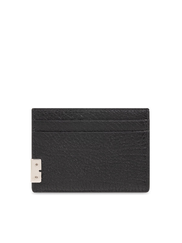 B Cut Leather Cardholder