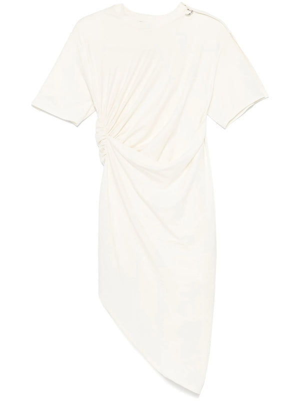 Mugler White Midi Dress