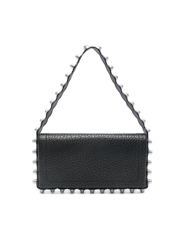 Roz Studded Leather Shoulder
  Bag