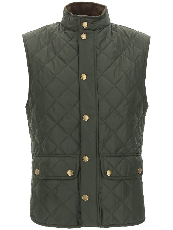 Lowerdale Quilted High Neck Vest