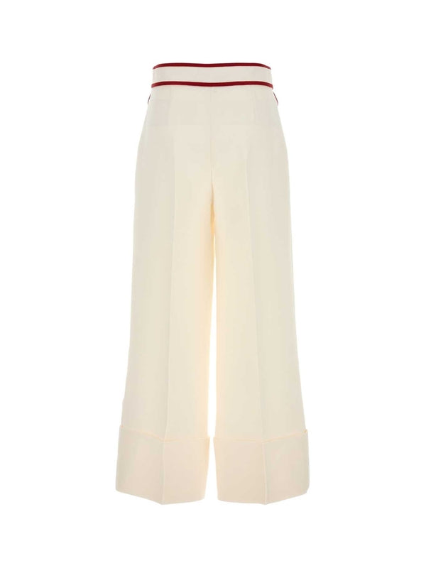 Valentino White Trousers