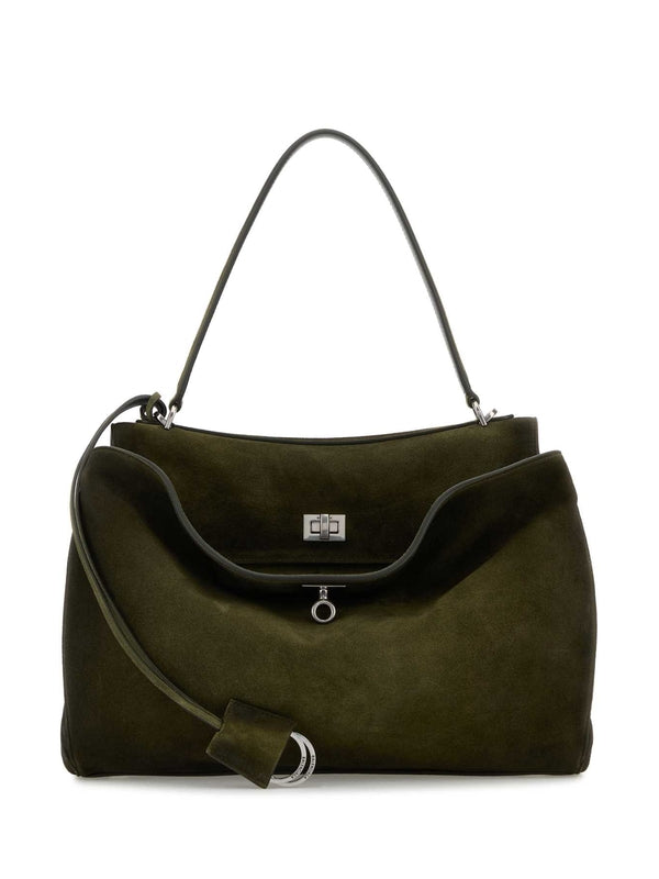 Balenciaga Green Tote Bags