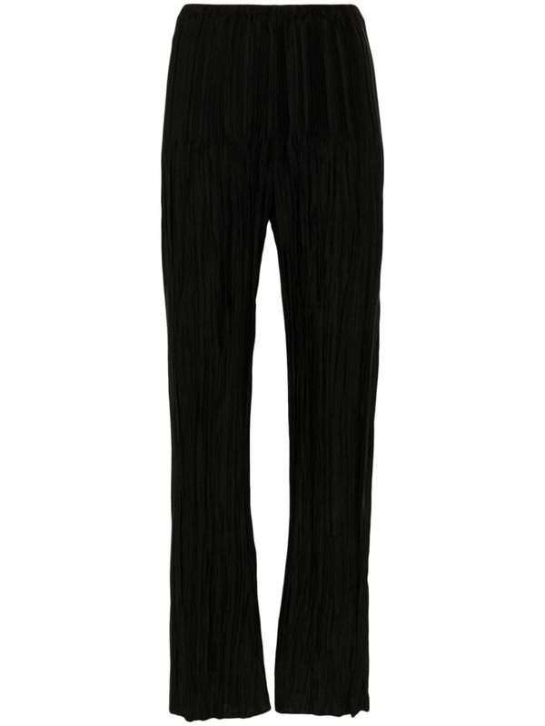 Black Pleated Pants