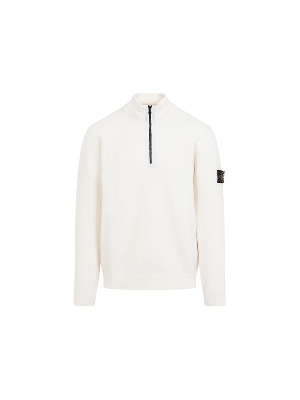 Wappen Patch Wool Half Zip
  Knit