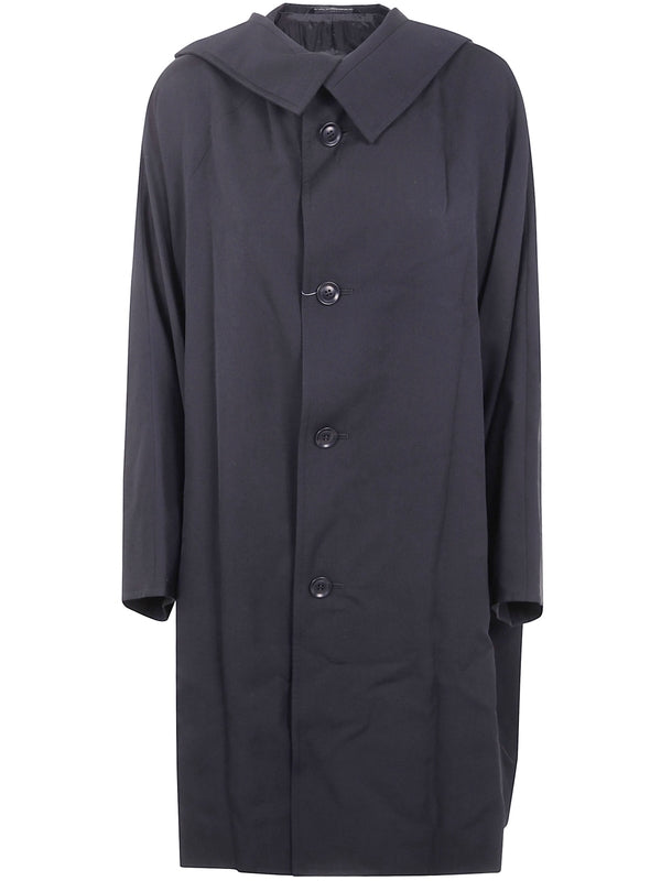 Yohji Yamamoto Navy Coat