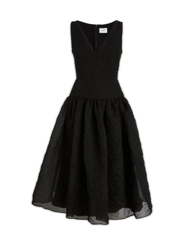 Erdem Black Midi Dress