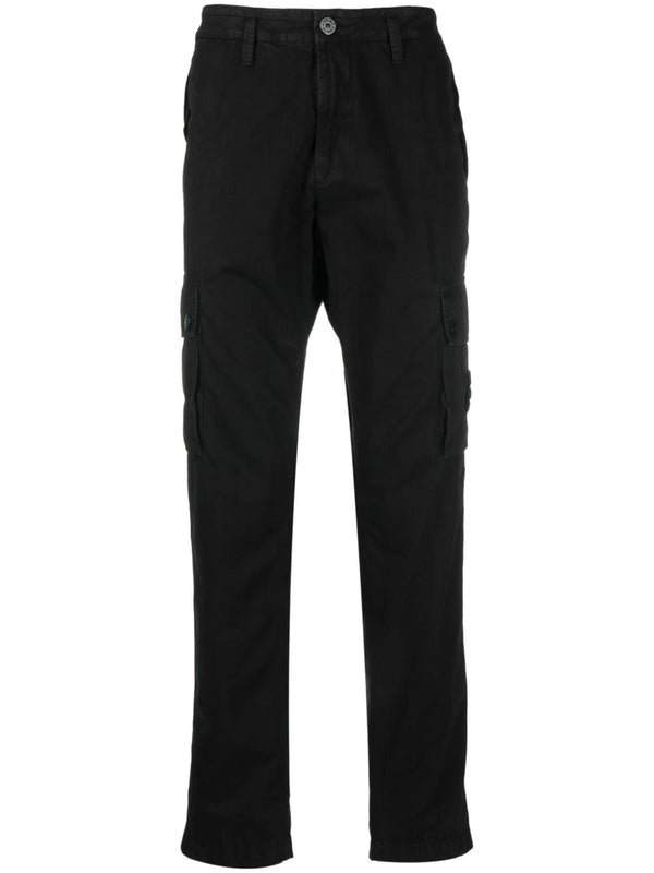 Wappen Patch Cotton Cargo Pants