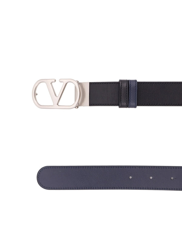 Valentino Black Leather Belts