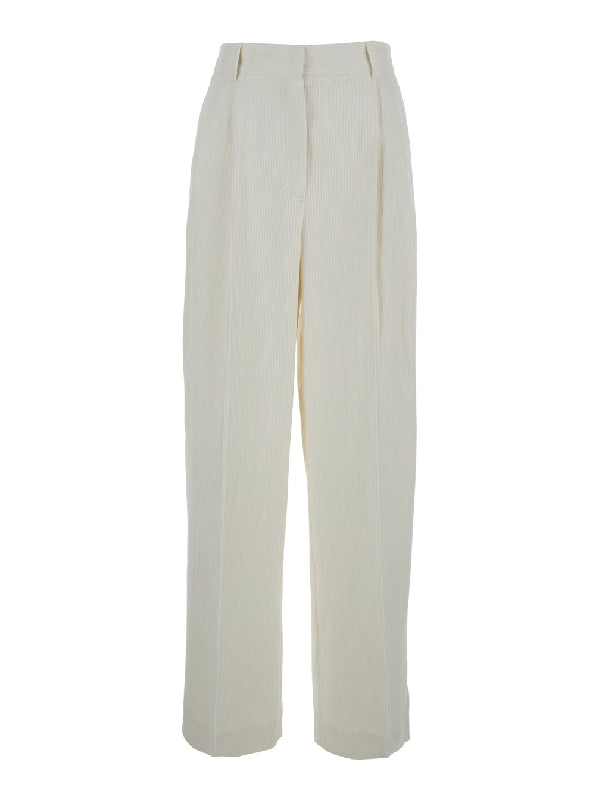 ホワイトハイウエストパンツ