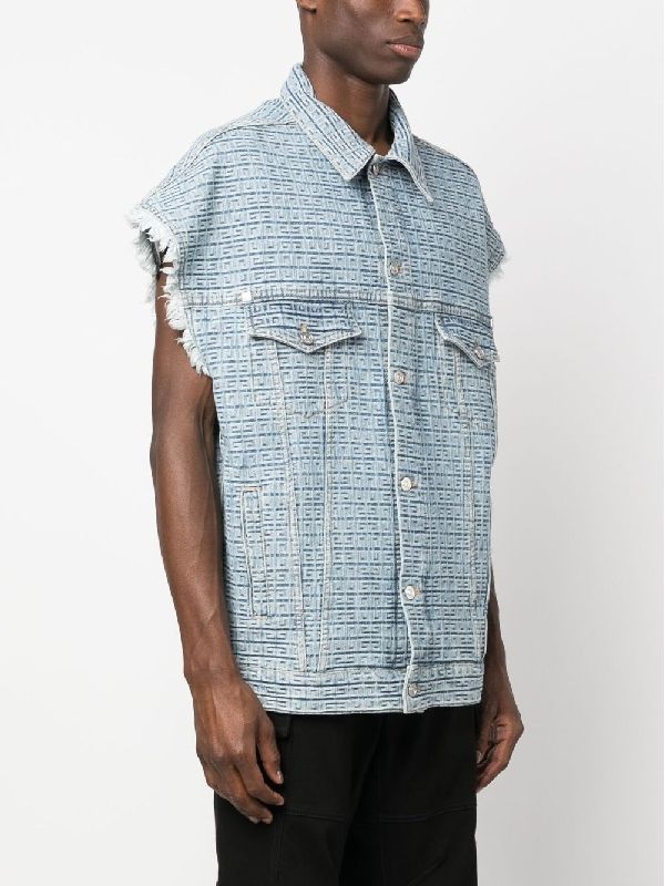 Allover 4G
  Jacquard Denim Vest