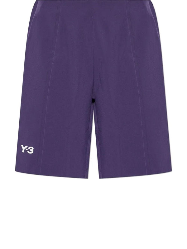 Y-3 Purple Shorts