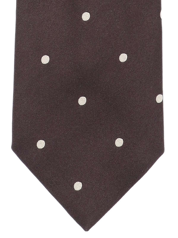 Dot Pattern Silk Necktie