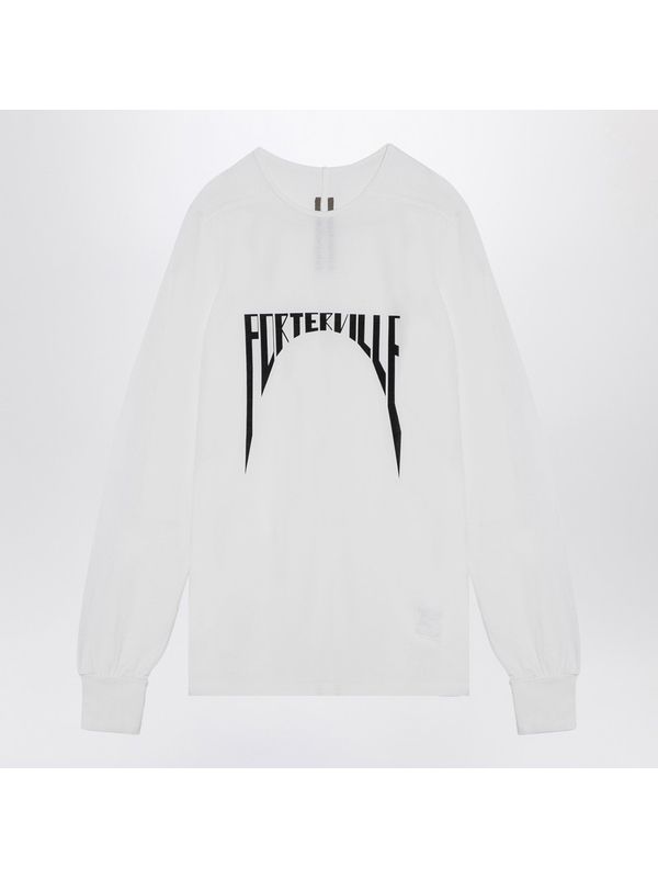 Porterville Logo Printed Cotton Long Sleeve Top