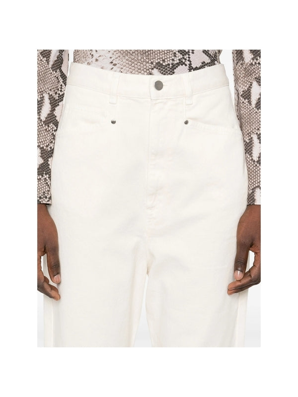 5 Pocket Cotton Denim Pants