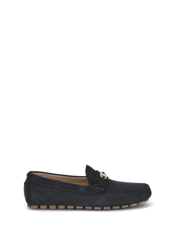 Valentino Black Driving Shoes