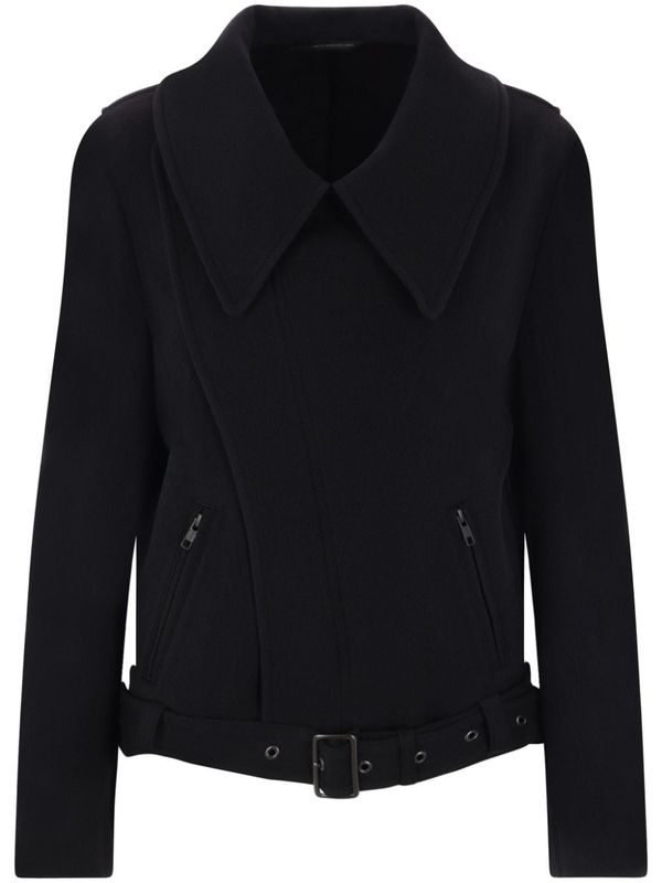 Wool Biker Jacket