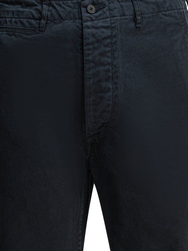 Auralee Black Straight Pants