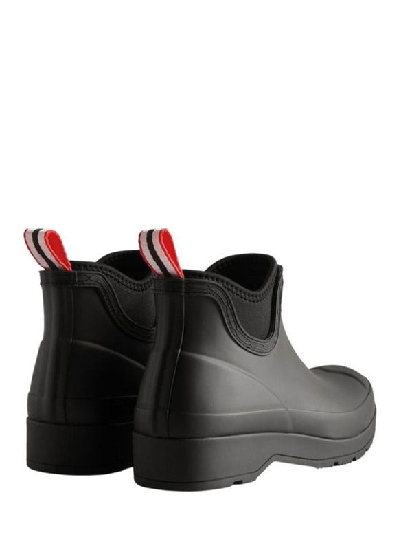 Hunter Black Ankle Boots