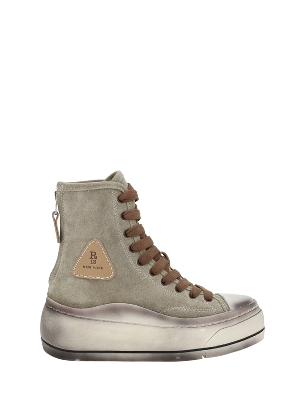 Kurt Logo Patch High-Top
  Sneakers