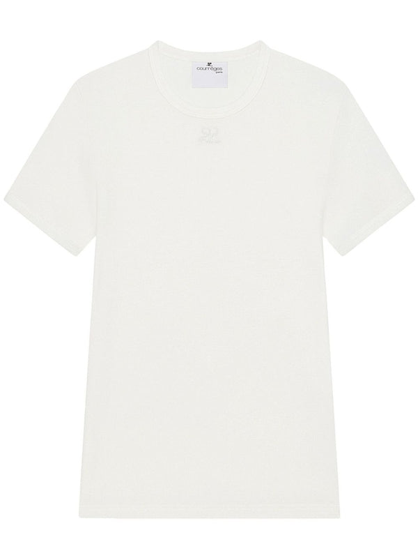 Logo Patch Cotton Short Sleeve
  T-Shirt