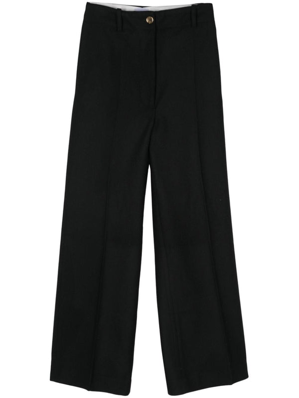 Wool Cashmere Tailored Pants