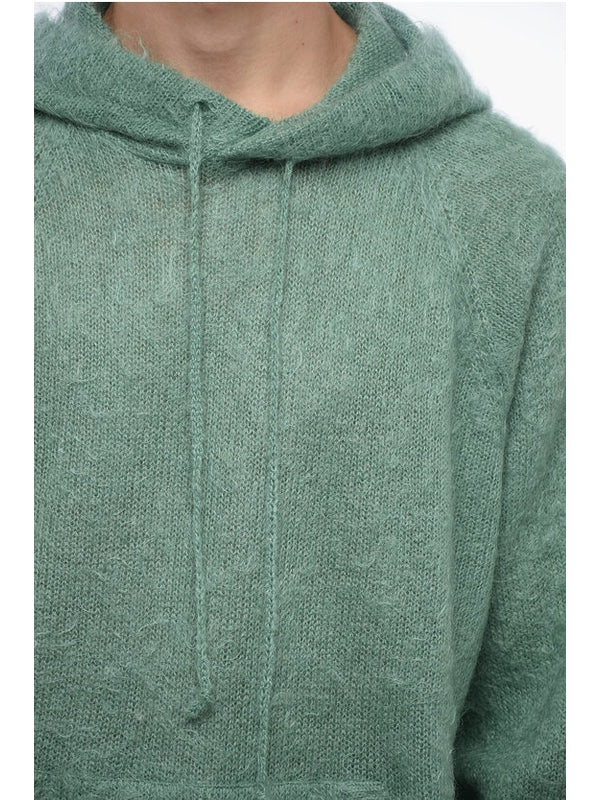 AURALEE - Mohair Blend Hood - Jente