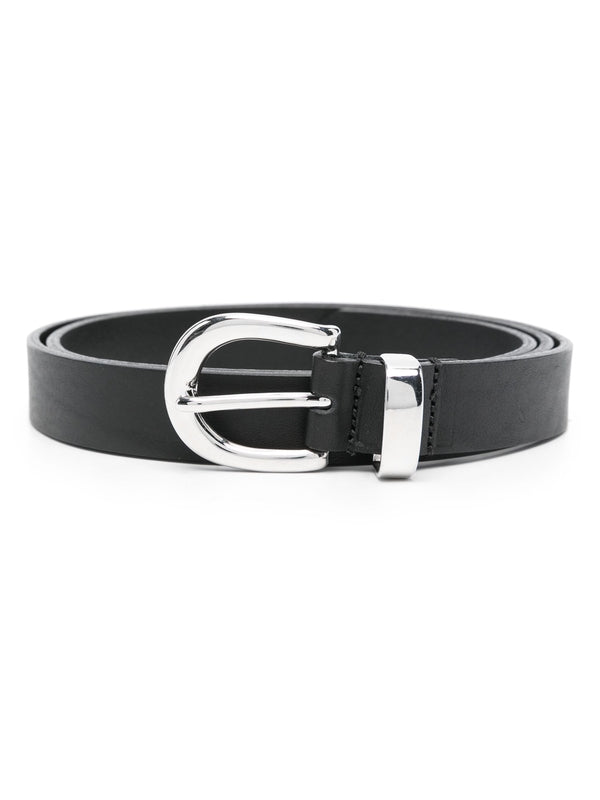 Simple 2.5 cm Leather Belt