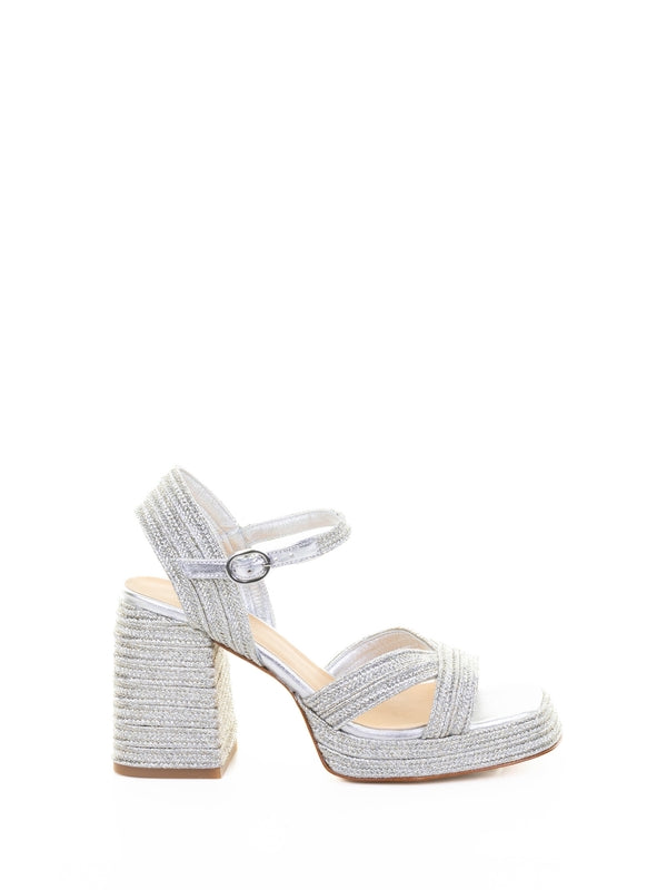 Castañer Grey Sandal Heels