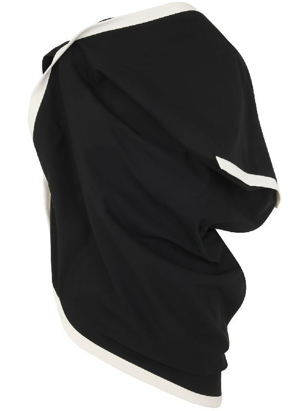 Asymmetric Drape Top