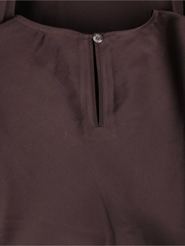 Staud Brown Long Dress