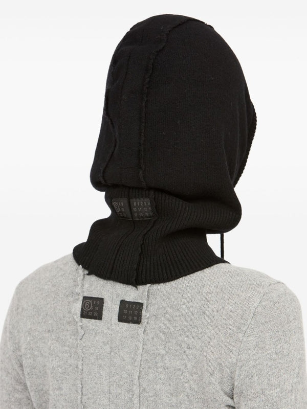 Mm6 Maison Margiela Black Balaclava