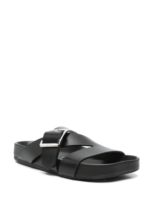 Loewe Black Slides