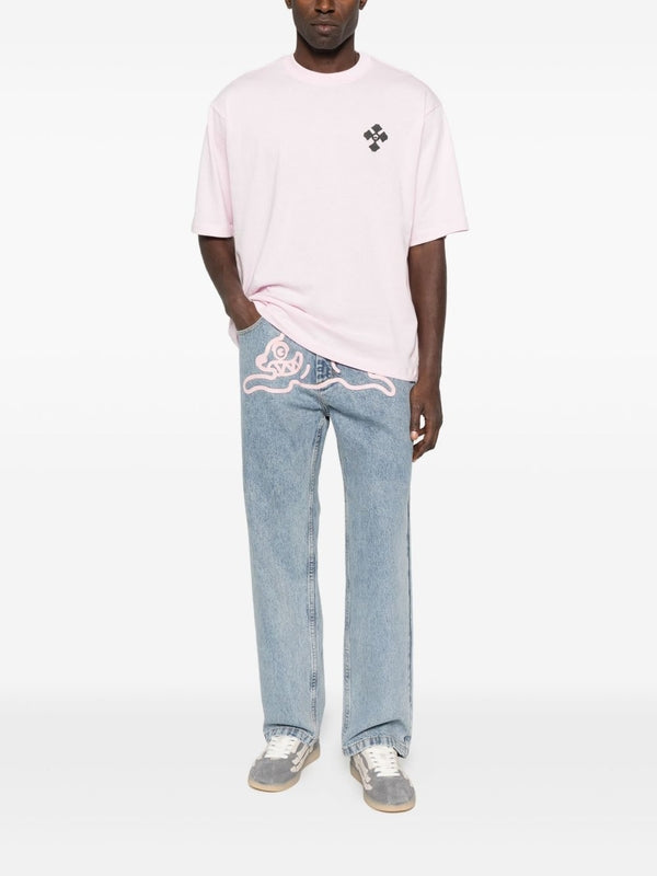 Ice Cream Blue Denim Pants