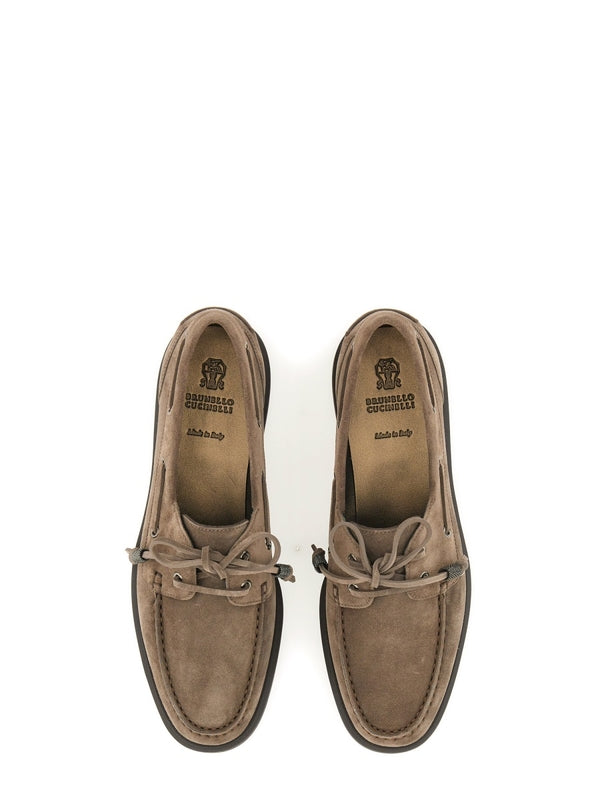 Penny Sail Suede Loafers