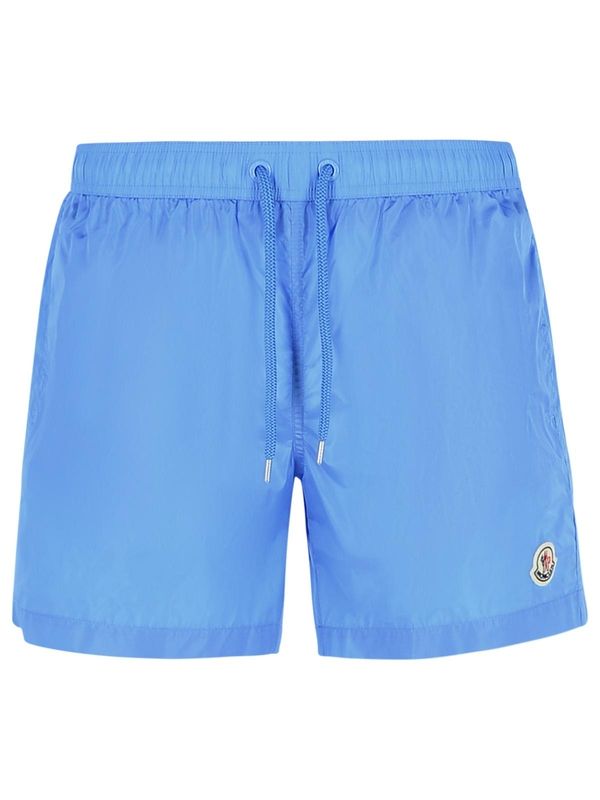 Logo Patch Nylon Swim Shorts