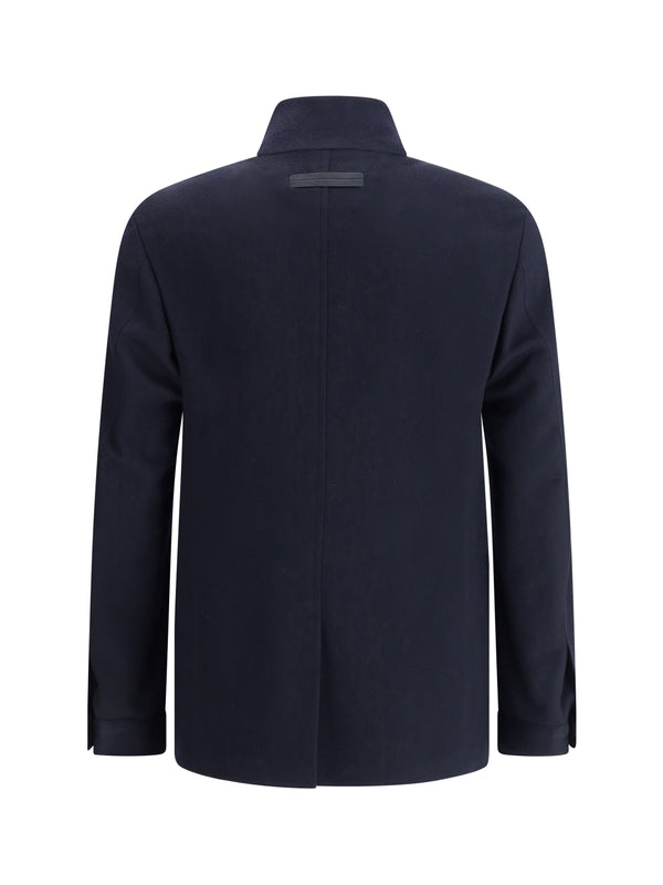 Z Zegna Navy Jackets