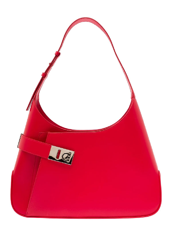 Brushed Calfskin Hobo Shoulder Bag