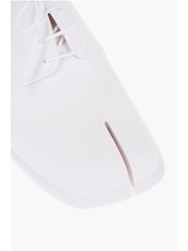 Tabi White Lace-Up Shoes