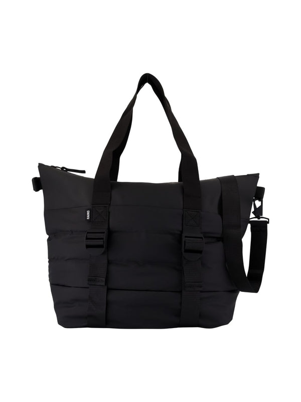Rains Black Tote Bags