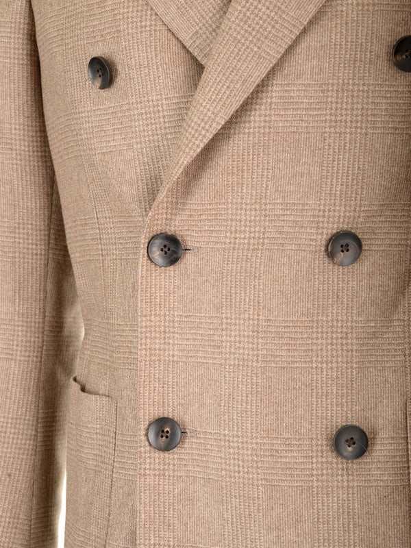 Boutonniere Cashmere Double Jacket