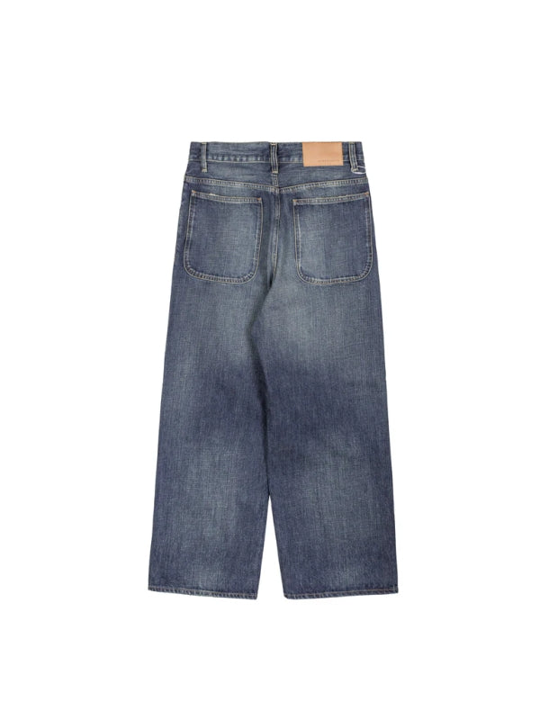 Wide Denim Pants