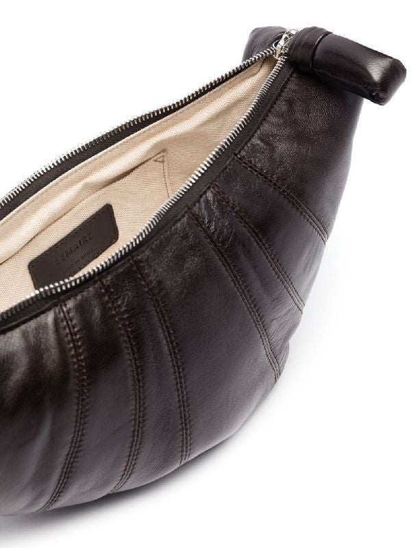 Croissant Napa Leather Small Shoulder Bag