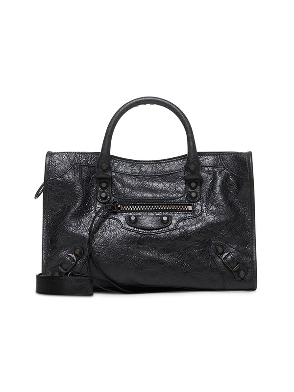 Balenciaga City Small Black Tote Bags