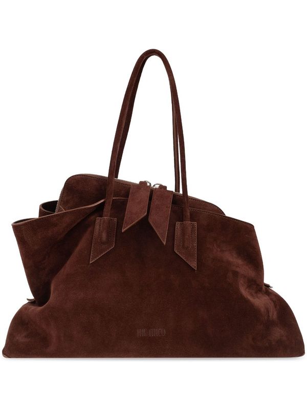 La Passeggiata Suede Medium Tote Bag