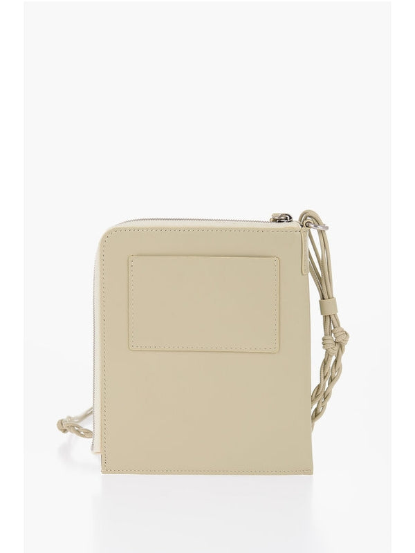 Beige Leather Wallet