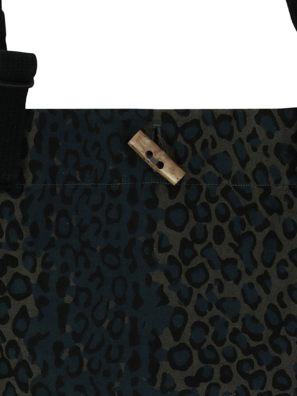 Canal Park Logo Leopard Tote Bag